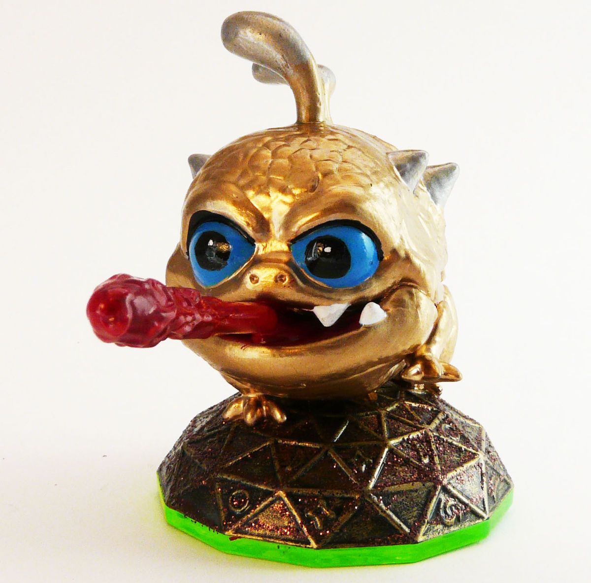 CUSTOM GOLD ATTACK WRECKING BALL SKYLANDER SKYLANDERS SPYROS ADVENTURE