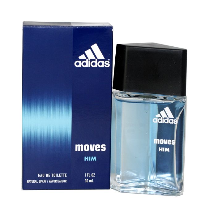 ADIDAS MOVES Cologne for Men by Adidas, EAU DE TOILETTE SPRAY 1.0 oz