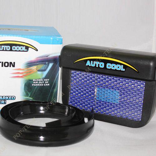 Solar Power Energy Car Auto Cool Air Vent Fan J58