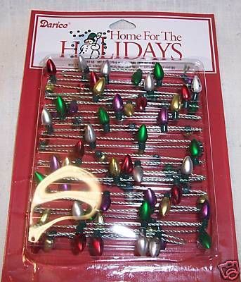 Miniature Craft Supplies 8mm Mini Bulb Garland