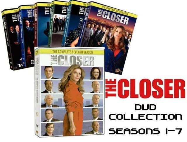 The Closer DVD Set The Complete Seasons 1 2 3 4 5 6 7 New SEALED Free