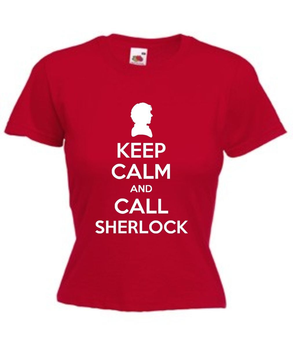  Call Sherlock T Shirt Mens Ladies Great Gift Holmes Cumberbatch