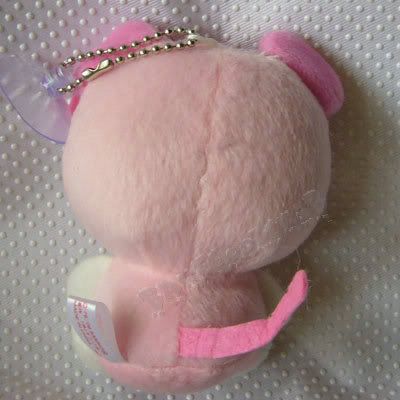 New Sanrio Plush Cosplay CUDDY Pinky Mouse Plush Keychain Mini Doll