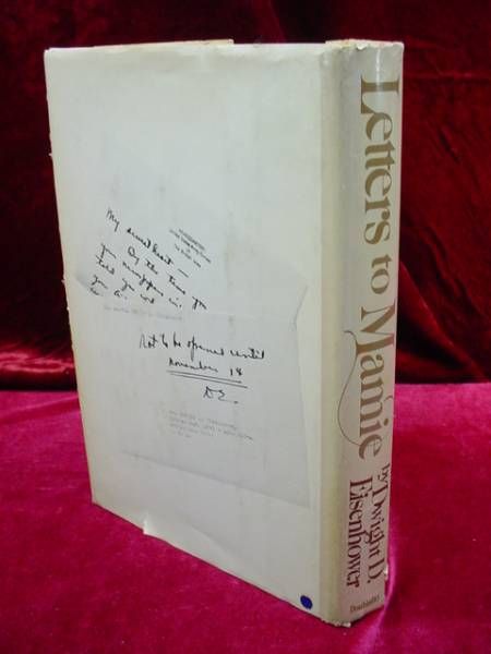 Signed Book Letters to Mamie President Eisenhower Wife
