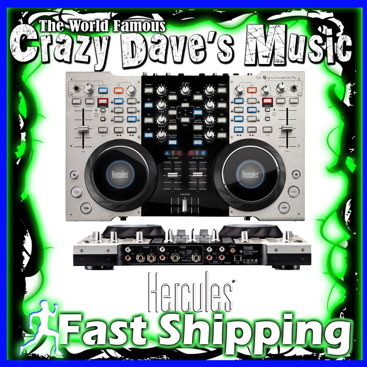 Hercules DJ Console 4 MX Professional mix station for mobile & club