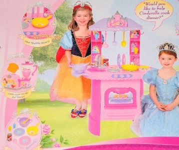 Disney Princess Interactive Talking Royal Kitchen New