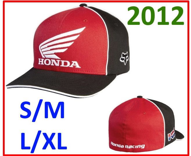  Honda Mens Moto Super Cross MX Flex Fit Hat Clothing Apparel