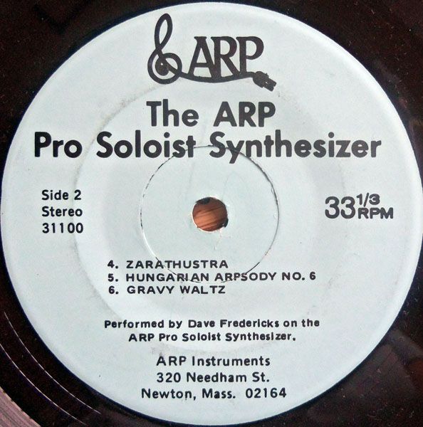 Arp Pro Soloist Synthesizer Demo Private 7 Funk Synth Library Dave