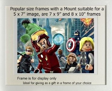  Lego Picture Iron Man Captain America Super Heroes Hero