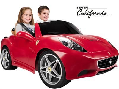 New Feber Ferrari California 12V Car Ride on Kids Toy Car Battery