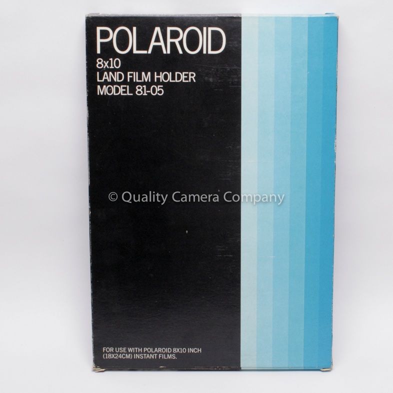 Polaroid 8x10 Land Film Holder Model 81 05 New Old Stock