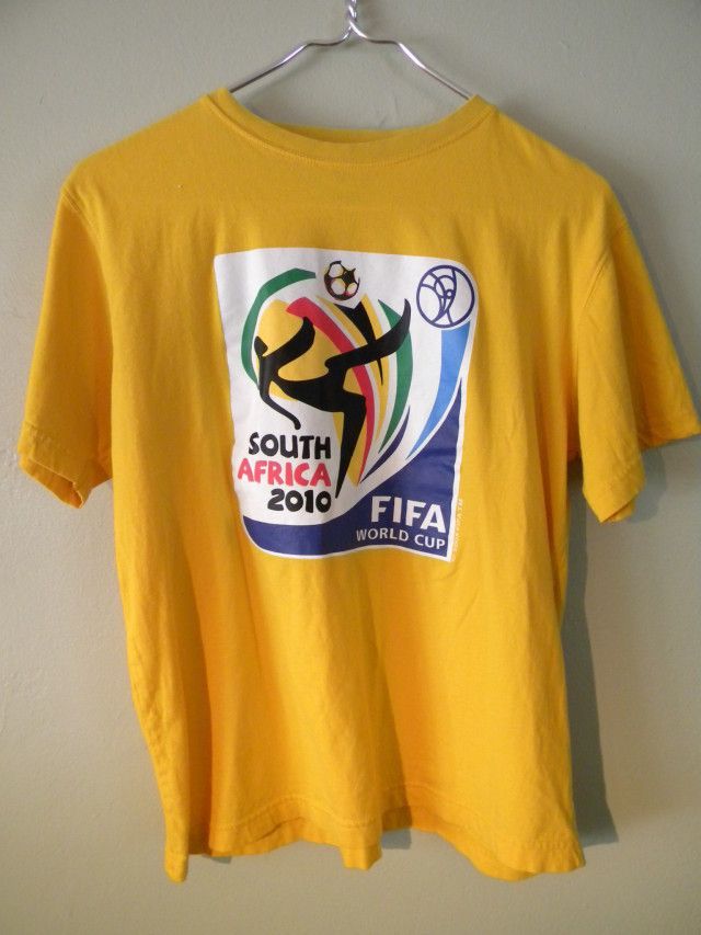 World Cup Soccer FIFA 2010 World Games South Africa Adult Tee Shirt