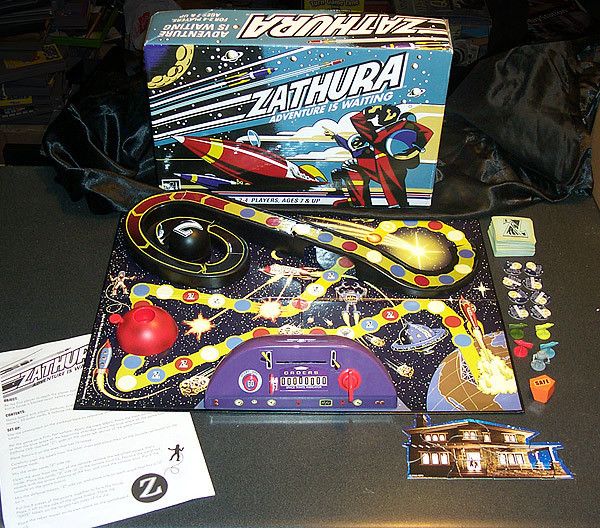 FAIRVIEW ZATHURA   ADVENTURE IS WAITING BOARD GAME   COMPLETE