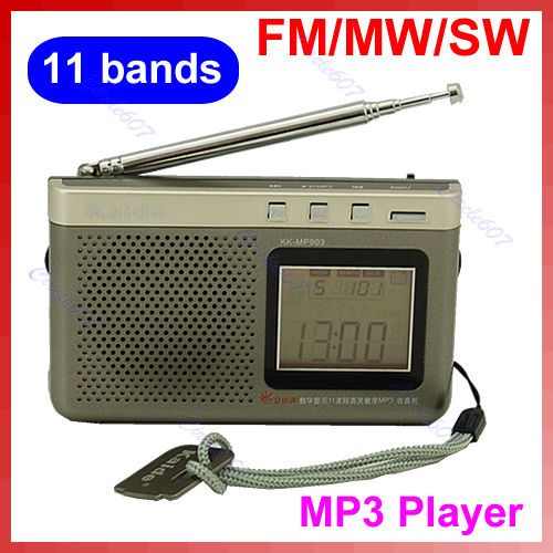 FM MW SW High Sensitivity Digital 11 Bands  Radio