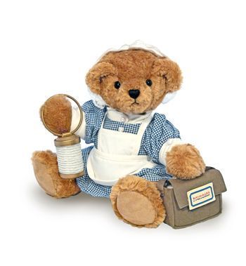 FLORENCE NIGHTINGALE COLLECTABLE TEDDY BEAR British Nurse Sold Out