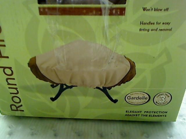 Veranda fire pit cover provides elegant protection for fire pits