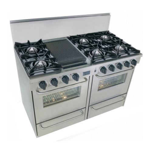 closeout special fivestar 48 pro style natural gas range
