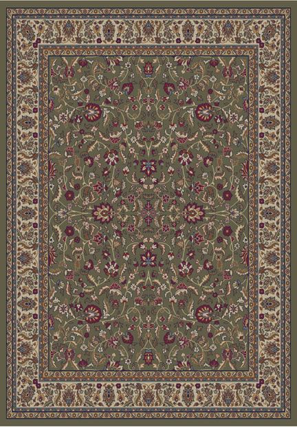 Green Area Rugs Kashan Traditional Persian Oriental New