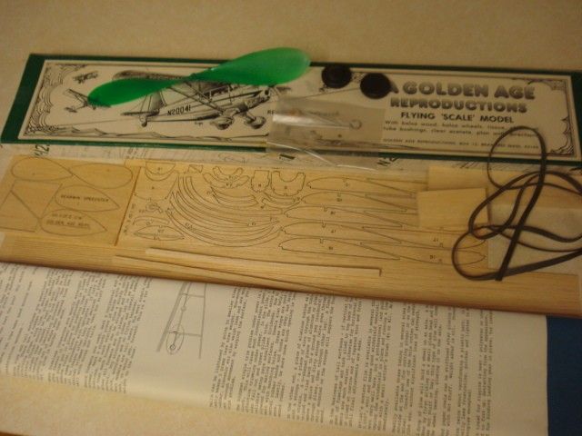 Golden Age Reproduction Rearwin Speedster Free Flight Model Airplane