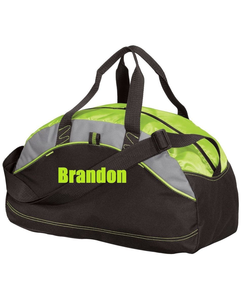 Custom Personalized Groomsmen Gift Duffel Bag Gym Embroidered 5 to