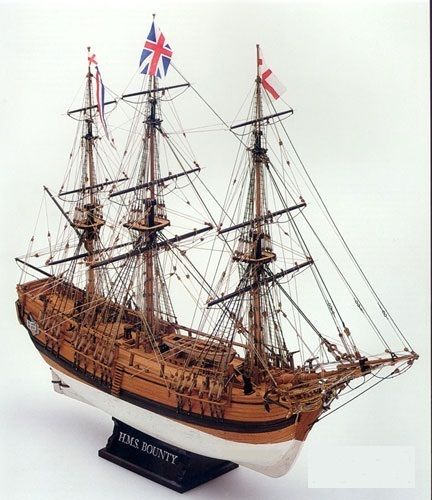 Mamoli HMS Bounty Wood SHIP Model Kit MV52 1 100 Scale New