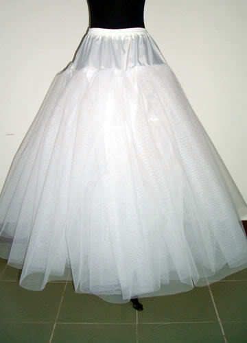 line 3 Layers NO Hoop Net Crinoline Petticoat Underskirt bridesmaid