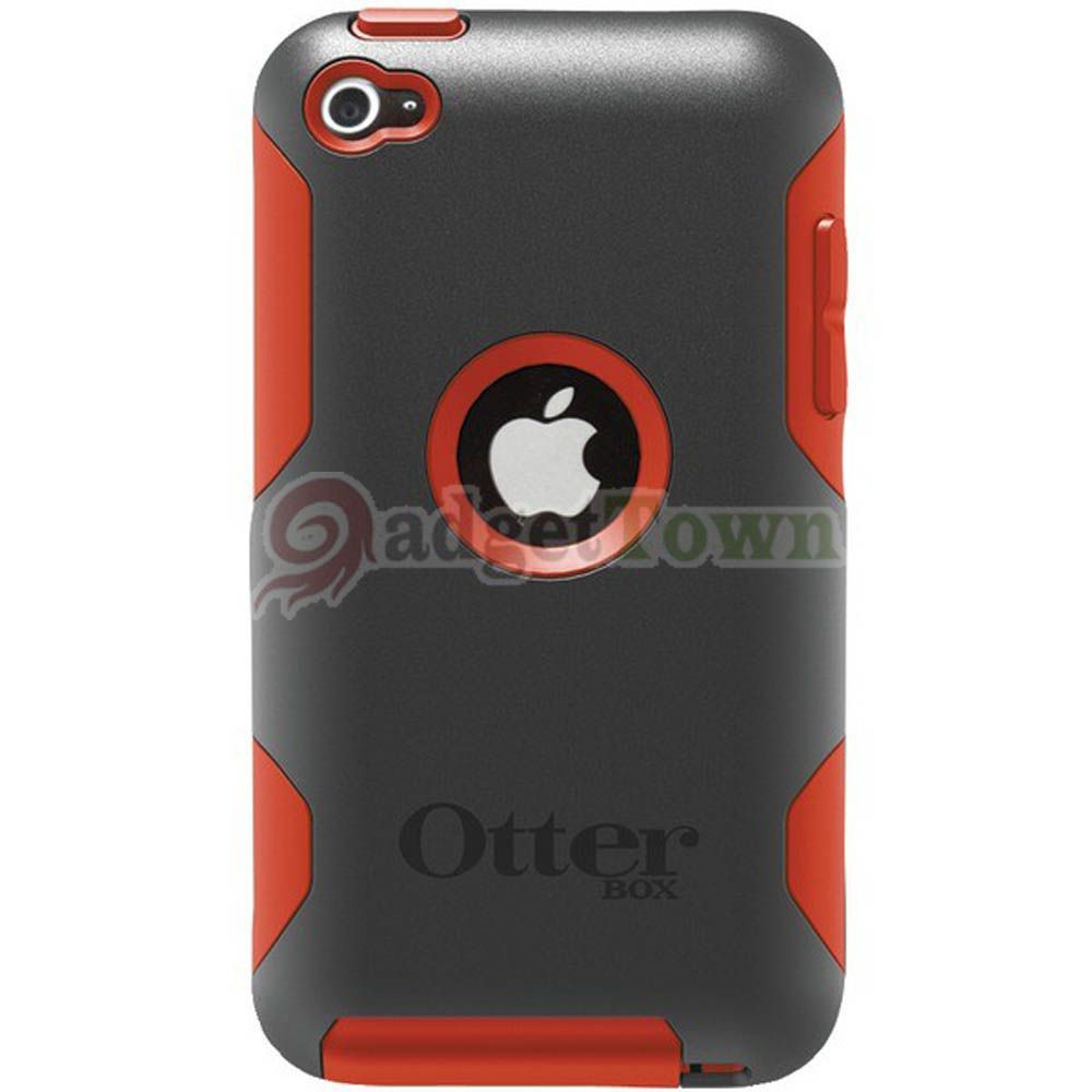  New Genuine Otterbox Commuter Case for iPod Touch 4 4th 4G Flash Red