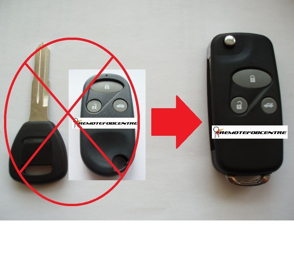 Case Upgrade for Honda Accord Civic HRV CRV S2000 Remote Key