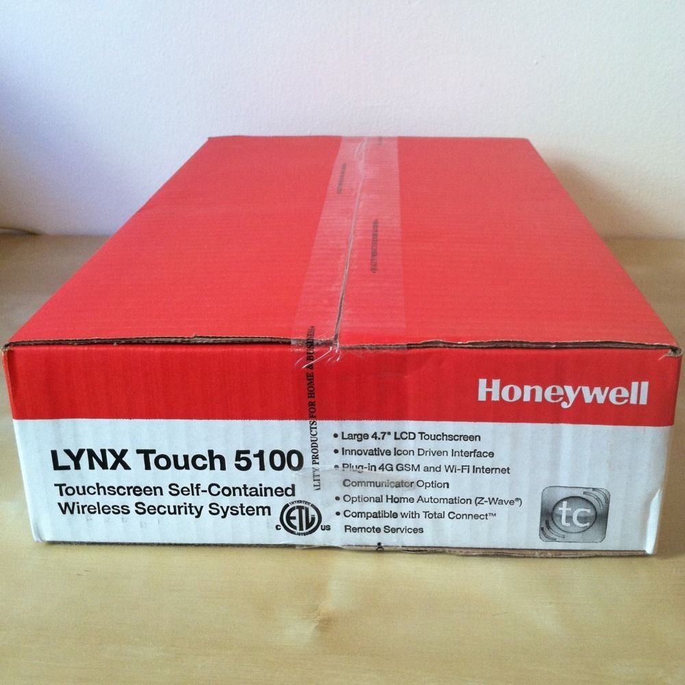 Honeywell LYNX Touch L5100 Wireless Alarm Panel Z Wave Total Connect