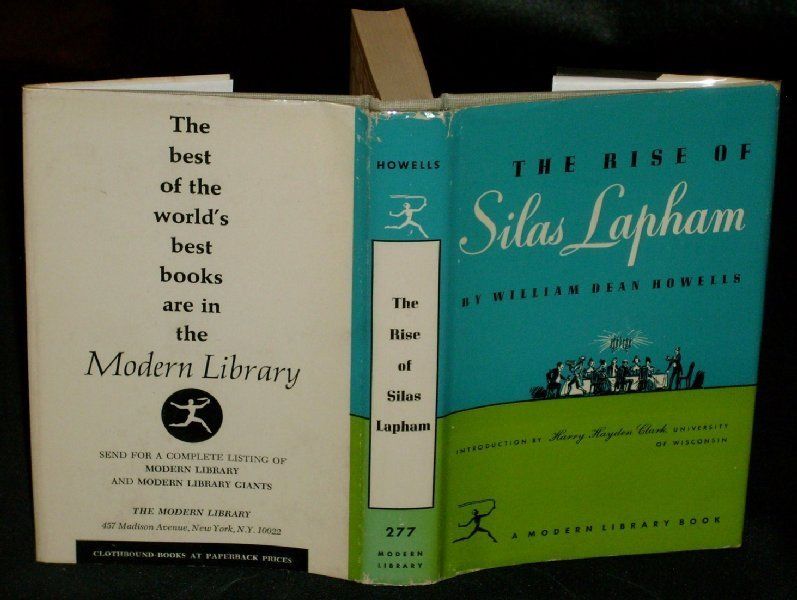 Howells The Rise of Silas Lapham Modern Library 277