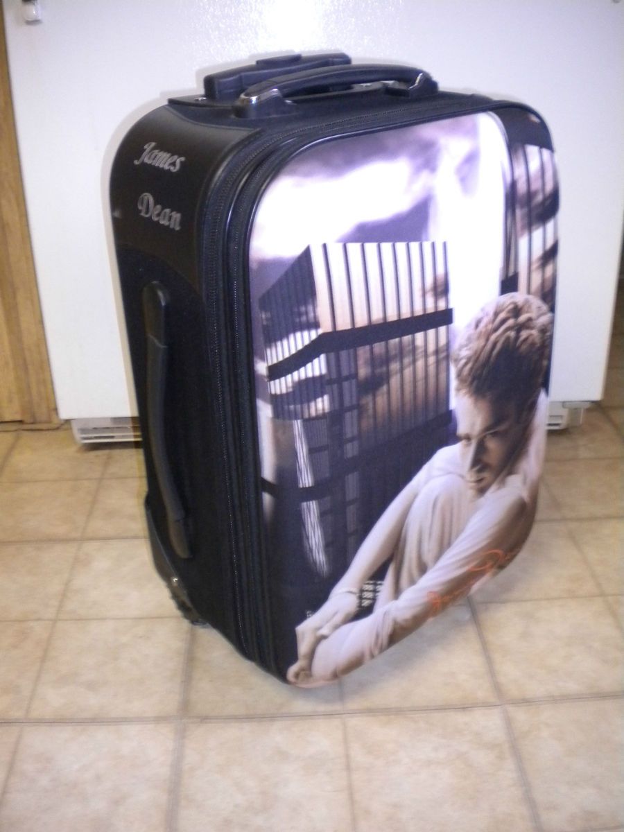 James Dean Suitcase Luggage Unique