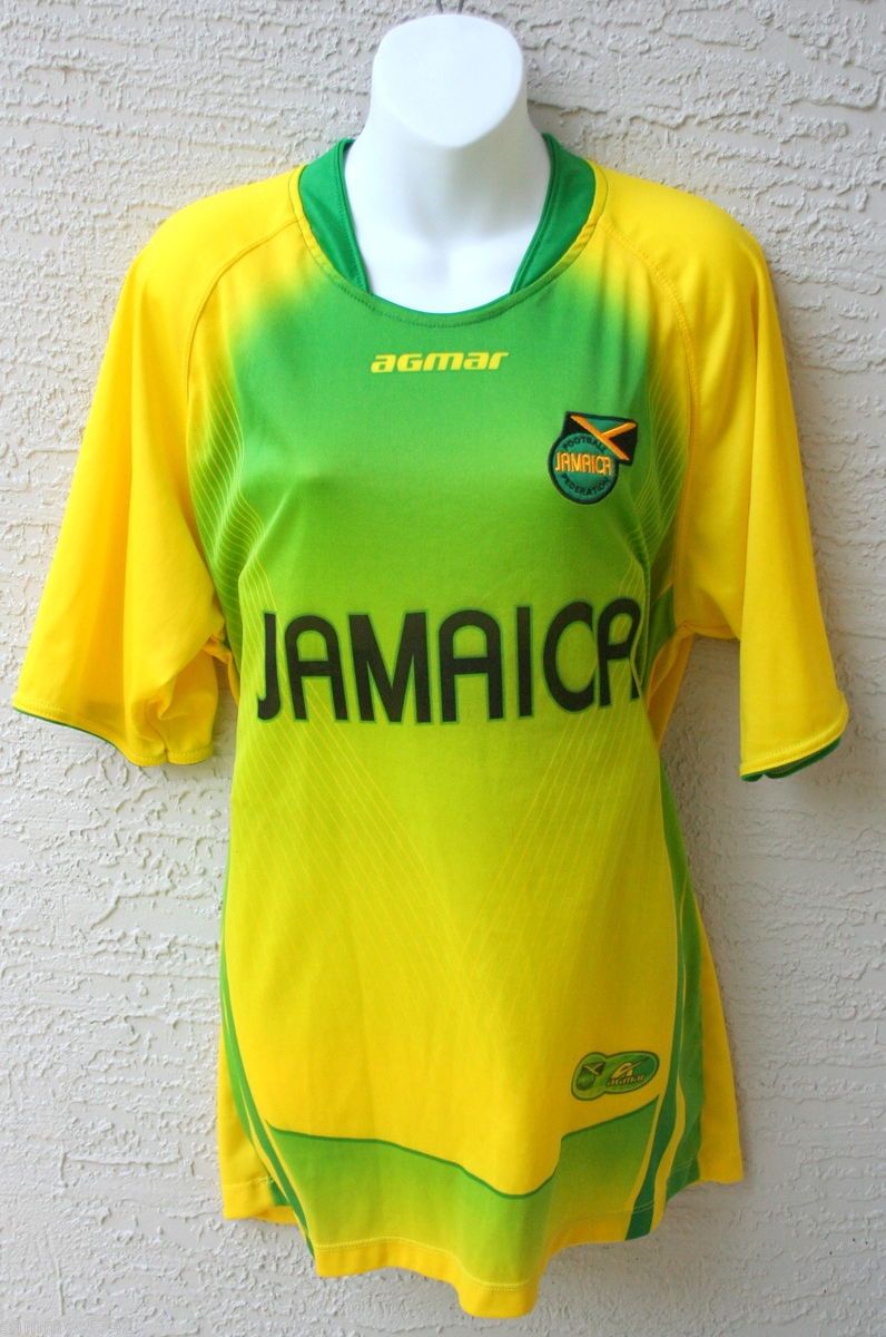 New Jamaica Football Federation Soccer Agmar Jersey Shirt Men XL