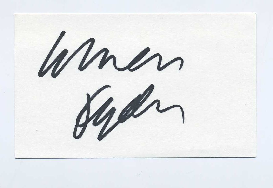 Winona Ryder Autograph Signed Beetlejuice Little Women RARE Signature