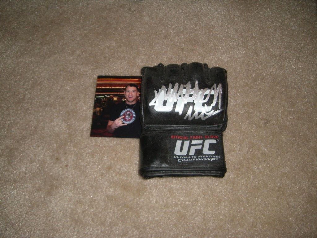 SF UFC Jason Mayhem Miller Off Century Signed Glove