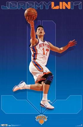 Jeremy Lin Layup Shot Poster 5655