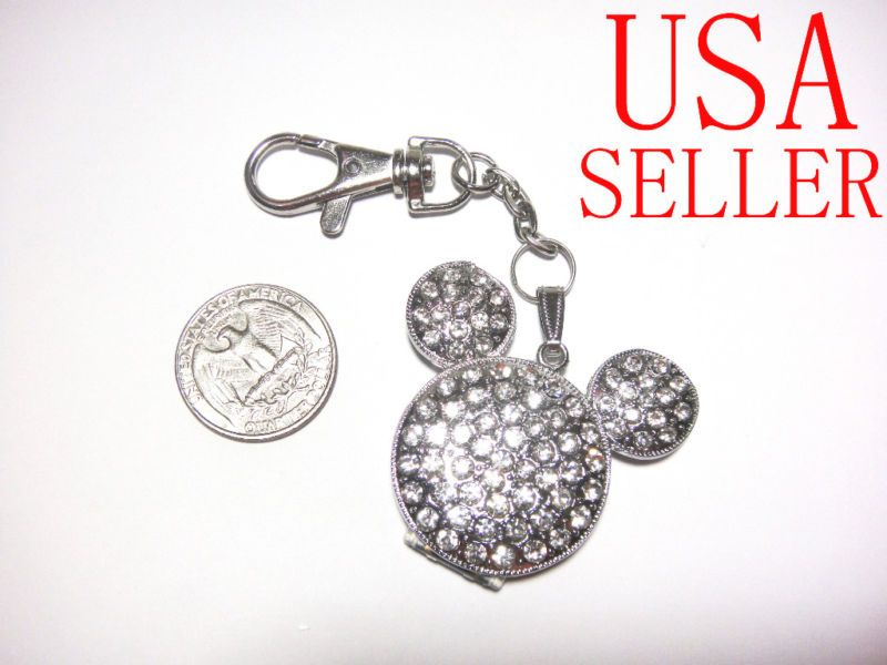 8GB Crystal Jewelry Mickey Mouse USB Flash Drive Memory Stick Pen