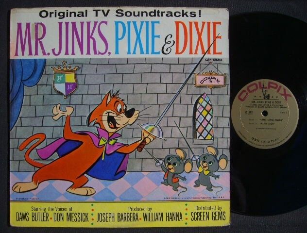 Mr Jinks Pixie Dixie 1961 Colpix LP VG