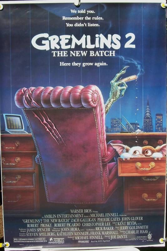  The New Batch DS Rolled Orig 1sh Joe Dante Phoebe Cates 1990