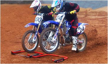 Risk Racing Motocross Practice Starting Gate Holeshot  