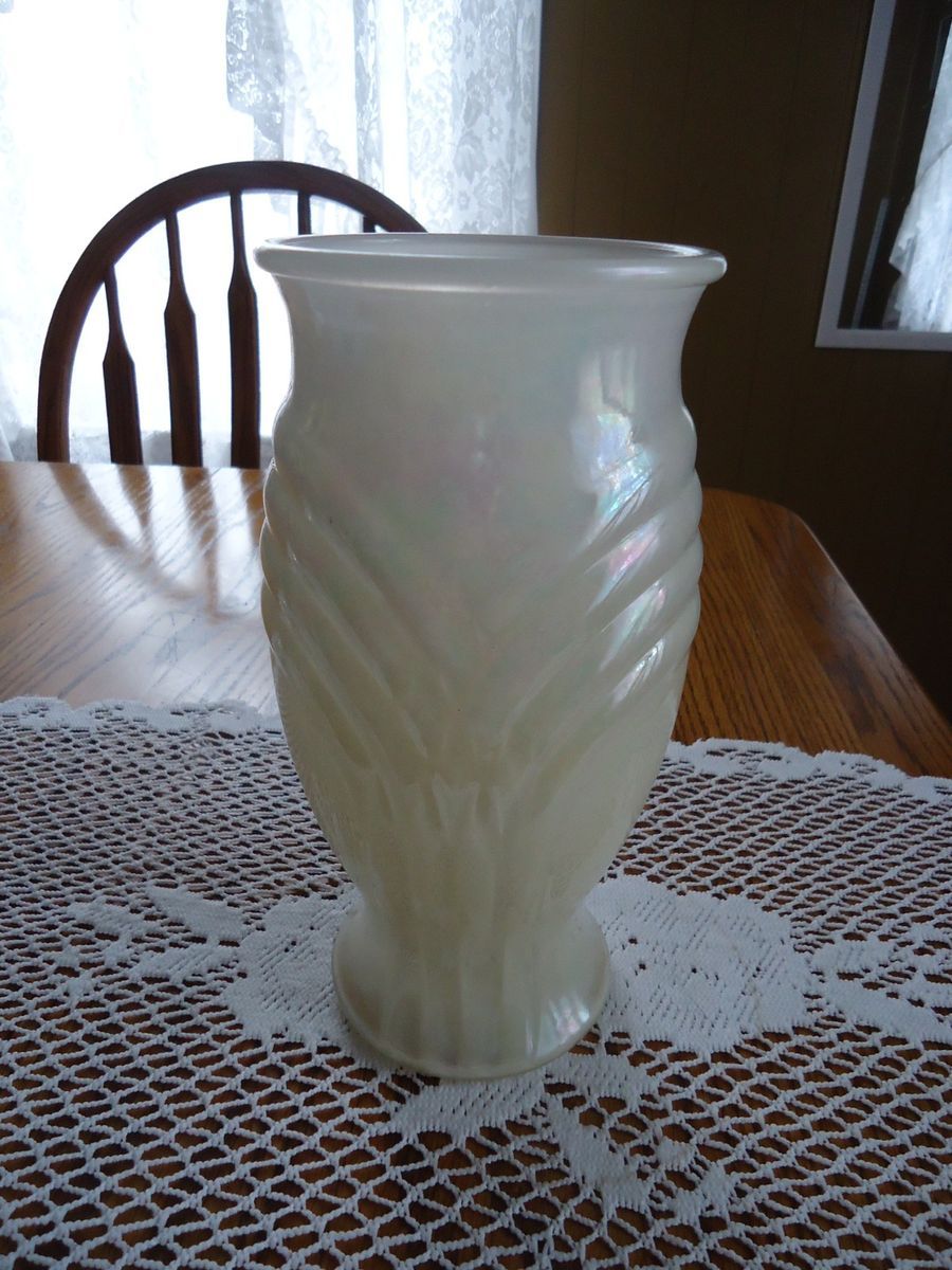 FTD Lustre Finish Large Glass Flower Vase