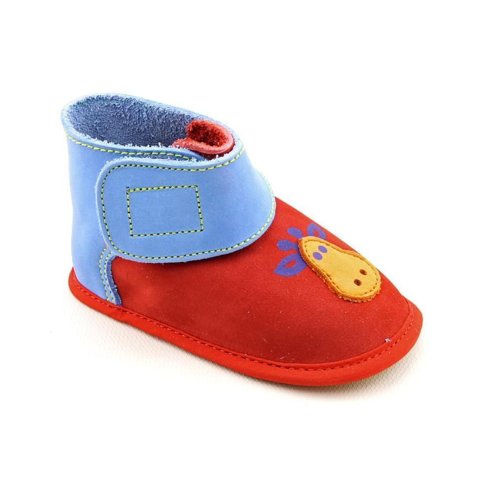 Amour 27154 Infant Baby Boys Size 2 Red Synthetic Booties Shoes