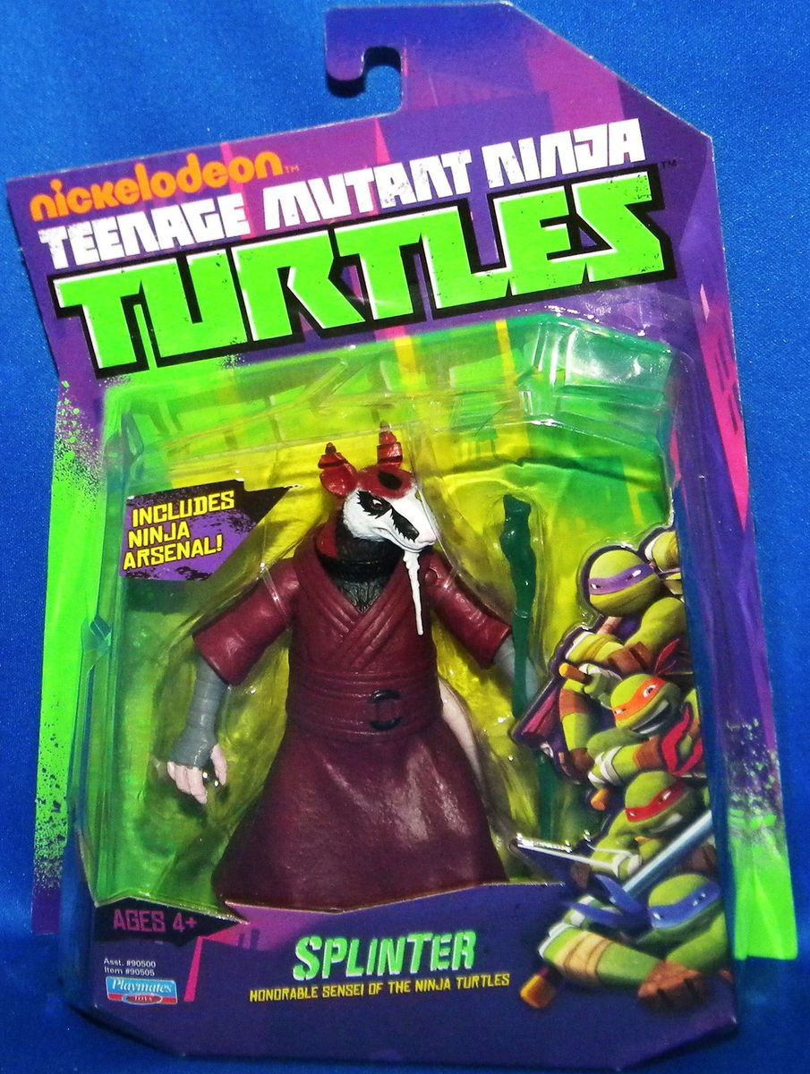 Splinter Teenage Mutant Ninja Turtles 4 5 Figure Line Nickelodeon