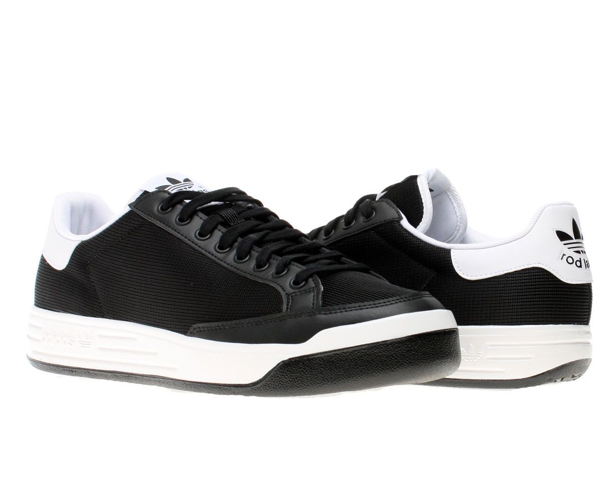 Adidas Originals Rod Laver Black White Mens Tennis Shoes G47881