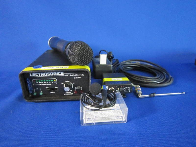 Lectrosonics VHF Wireless Microphone Kit FV 6 Used