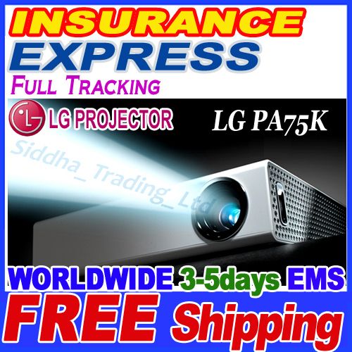LG PA75K Mini Beam Projector HD TV Tuner Smart 3D LED DLP 700ANSI WiFi