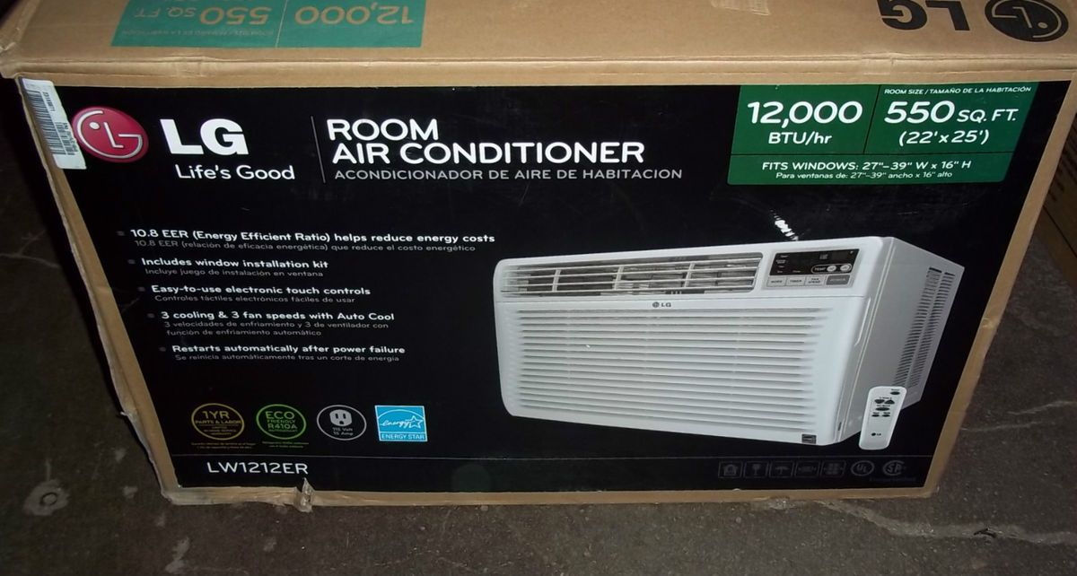 LG Electronics 12 000 BTU Window Air Conditioner