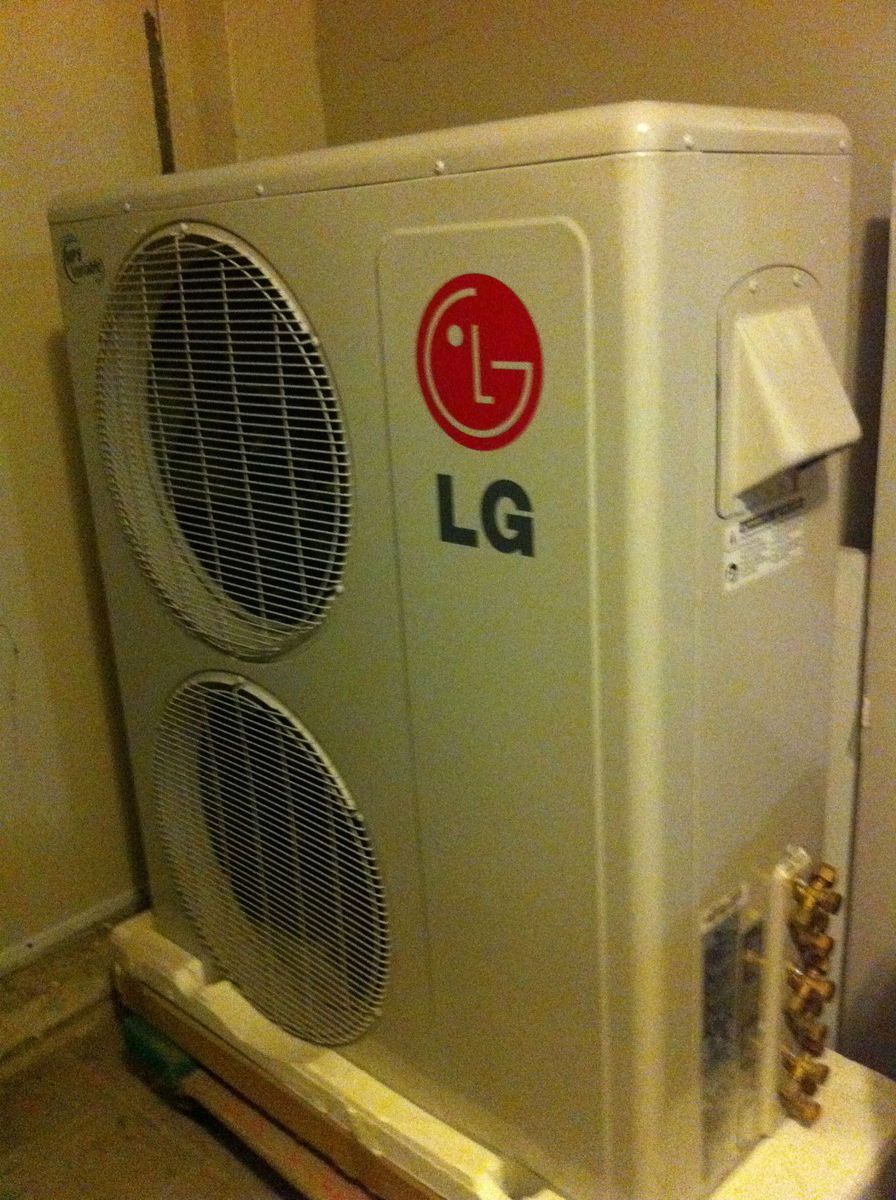 LG Ductless Air Condition Heat and AC All in One Unit Split System