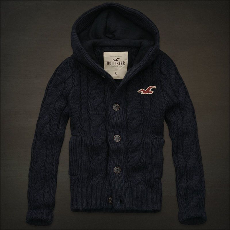 hollister sweater jacket