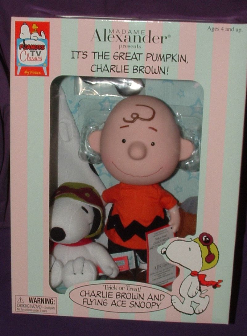 Madame Alexander Peanuts Charlie Brown Doll Snoopy Dog Its Great