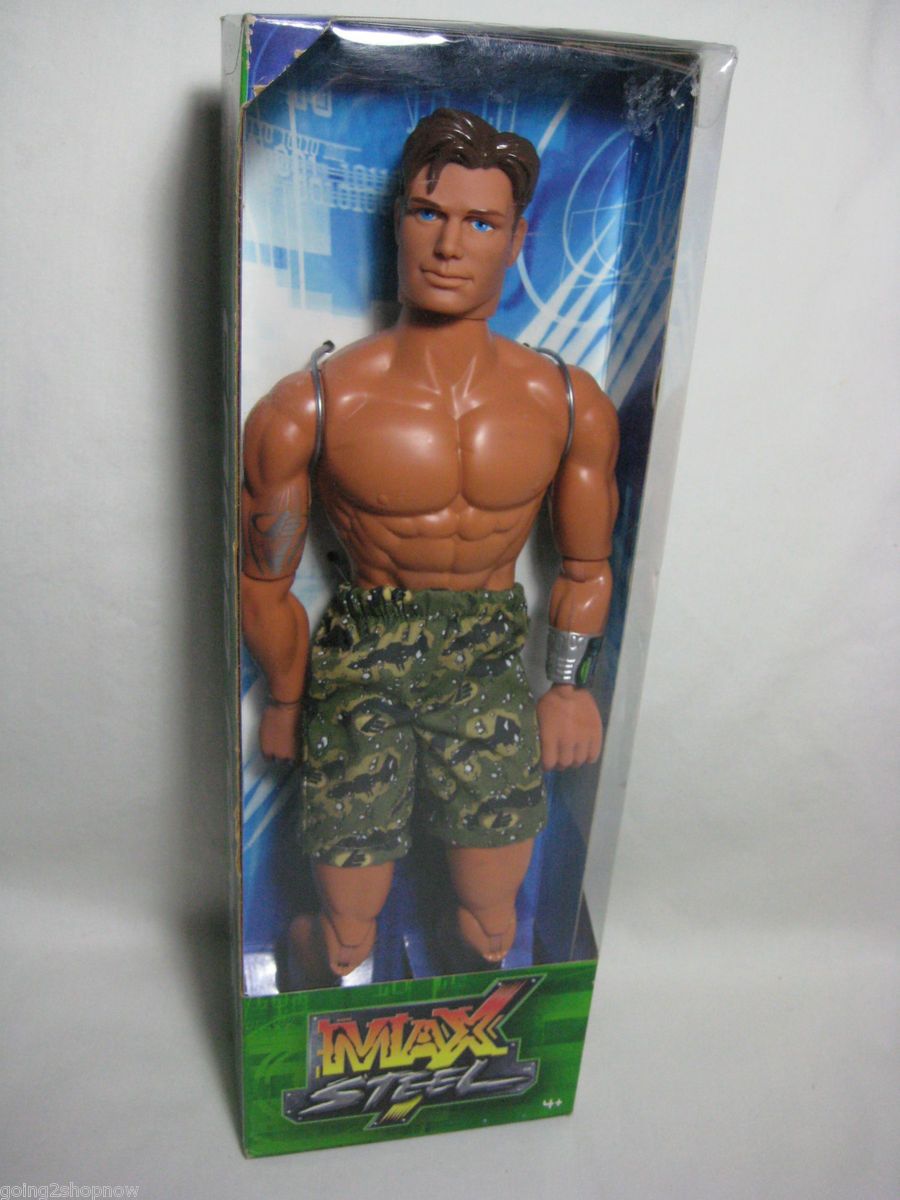 Max Steel Camo Force Soldier Ranger 11 Action Figure Mattel 2003 New